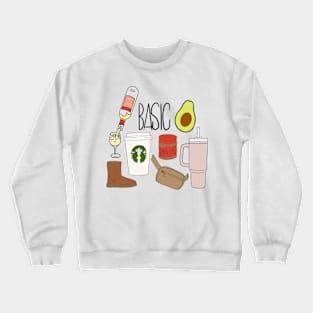 Basic Girl Icons Crewneck Sweatshirt